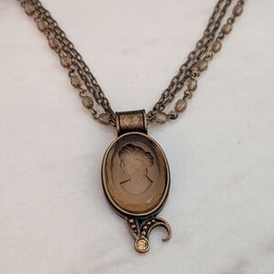 Extasia Cameo Pendant Necklace